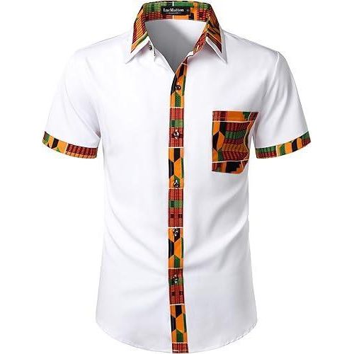 African Casual Button down shirt