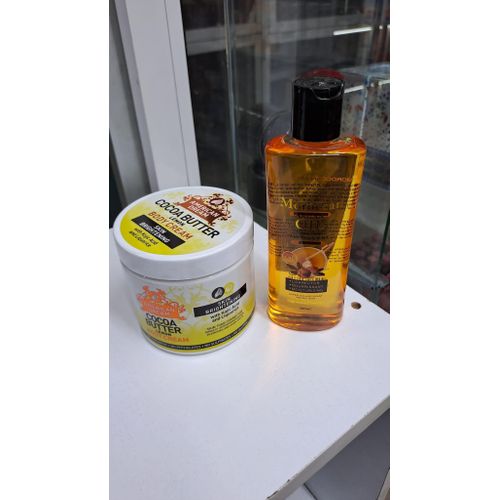 Cocoa Butter Lemon Cream Moroccan Argan Oil