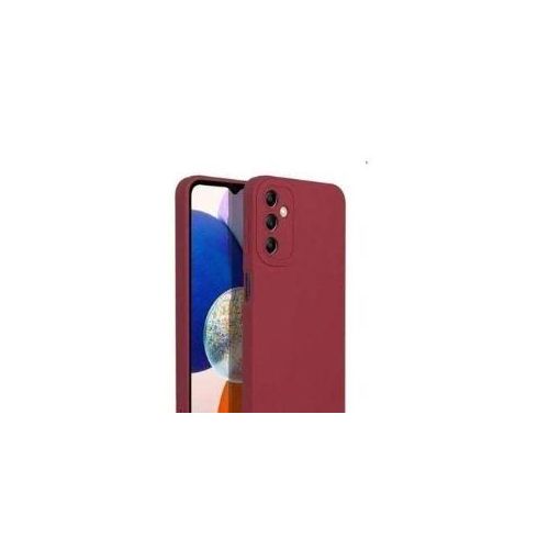 Soft Flexible Silicone Case for Samsung Galaxy A04s Shockproof Anti-Scratch Slim TPU Protective Back Cover Maroon