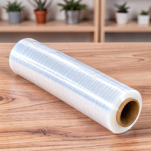 Premium Clear Stretch Film Roll for Wrapping and Secure Packing