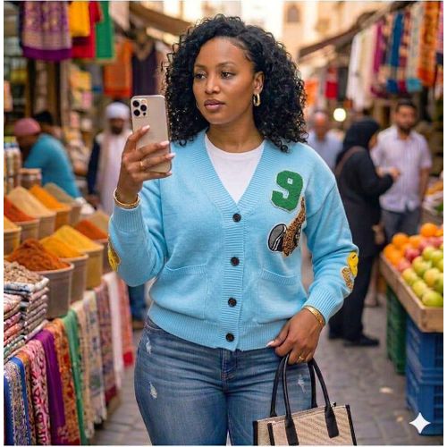 Fashionable cardigan