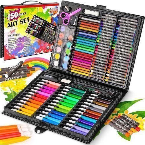 150pcs Kids Art Drawing And Colouring Set