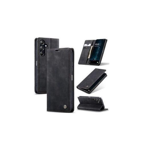 Samsung Galaxy A16 4G/5G Flip Fold Leather Wallet Case With Credit Card Slot And Kickstand Magnetic Closure Protective Cover