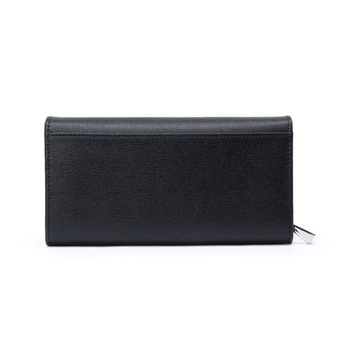 Womens Leather Wallet Slim Long Purse with Zipper Card Slots Multiple Colours