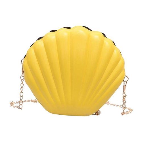 Women Shoulder Bag With Chain Satchel Fashion Clutch For Yellow