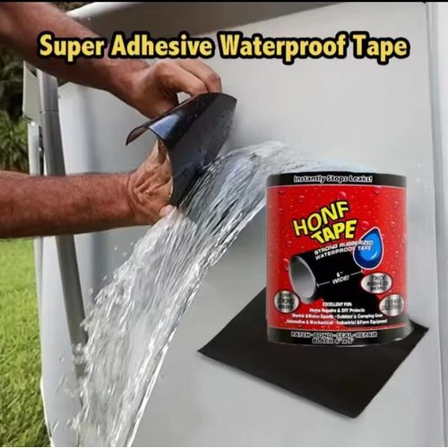 Super Adhesive Waterproof Tape Instantly Stops Leaks, Heavy Duty Strong Rubberized Water Pipe Patch Bond Repair Seal Roll