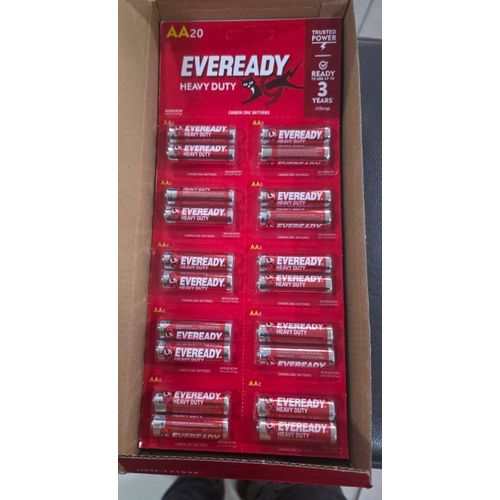Pack Of 20 - AAA Size Battery Heavy Duty