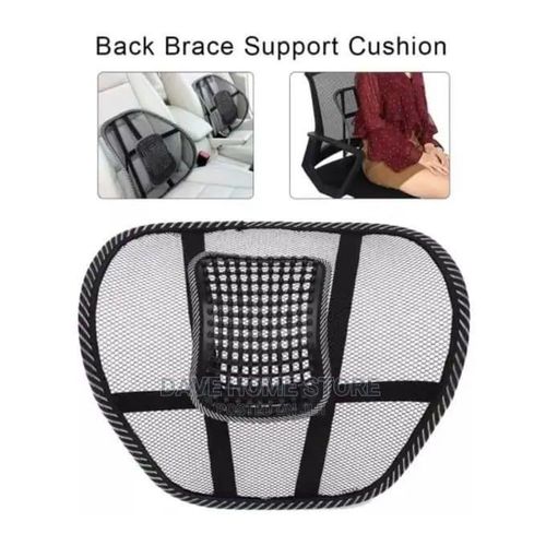 Seat Back Lumbar Support, BACK REST Mesh,Ergonomic Mesh Lumbar Back Support Cushion For Car Seat, Office Chair, Home,Office Chair Lumbar Cushion,Breathable Backrest Support,Mesh Lumbar Support Pillow.