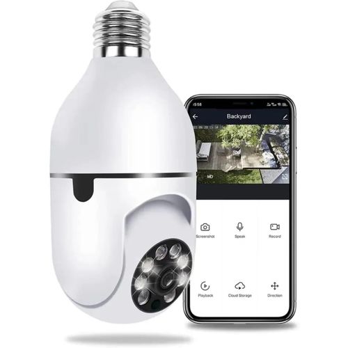 Paranoma Nanny Bulb Camera With WiFi