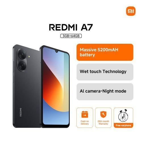 Redmi A7 688 3GB RAM 64GB ROM Storage Dual Sim 5200mAh Battery 13MP 1 YR WARRANTY - BLUE FREE GIFTS INCLUDED