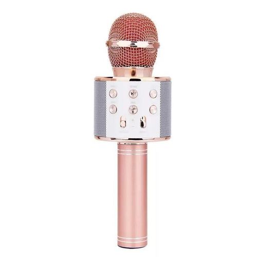 Bluetooth Karaoke Mic with Voice Control & Long Playtime