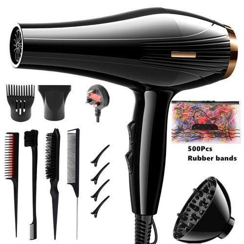 2200W Hair Dryer Professional Powerful Hair Dryer Fast Heating Hot and Cold