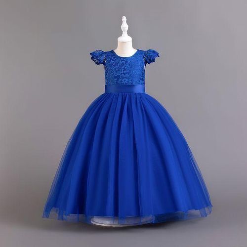 Girl Children Kids New Arrival Maxi Christmas Wedding Dinner Party Princess Dress Ball Gown