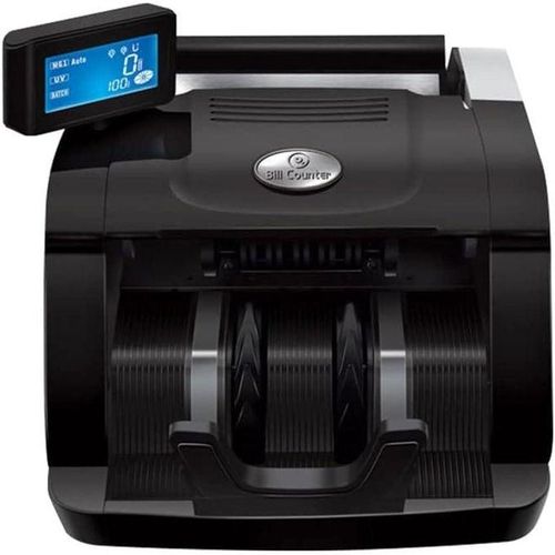 Automatic Money Counter Machine with LCD Display Banknote Cash Counting Detector for Bank Supermarket