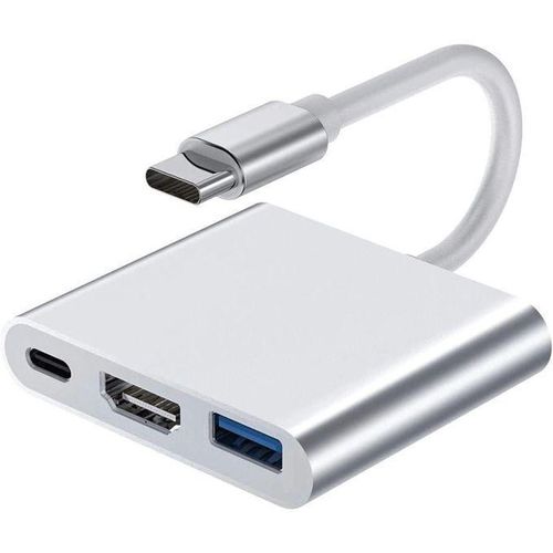 USB 31 Hub USB-C to USB 30 HDMIType C Female Charger Adapter