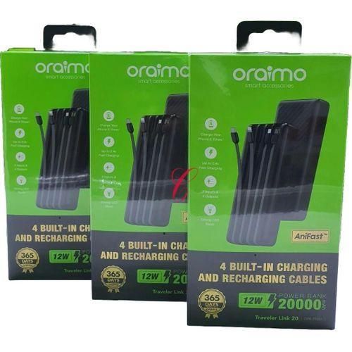 Slim Portable 20000mAh Power Bank