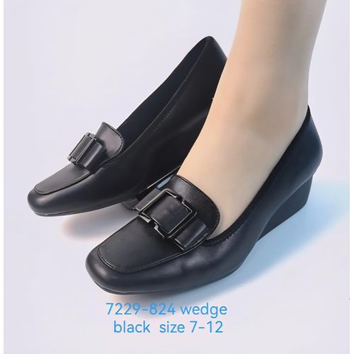 Ladies Quality Threeshow Low Heel