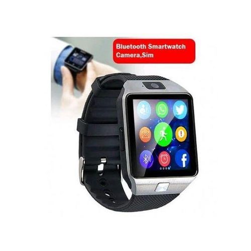Smart2030 W007 Smartwatch With Touchscreen Display, Camera & Fitness Tools – Gold