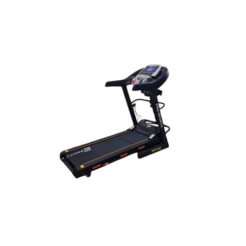 Cardio Home And Commercial Electric Treadmill With 3.0HP Motor Power with Free Dumbbells and Belt Massager