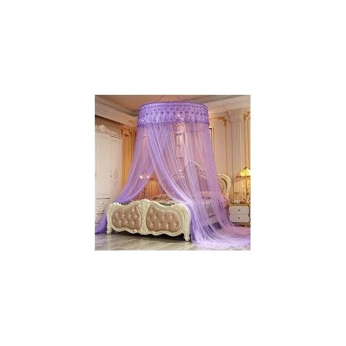 Big Round Mosquito Net-PURPLE