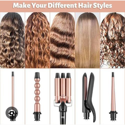 5 in 1 Interchangeable Hair Iron