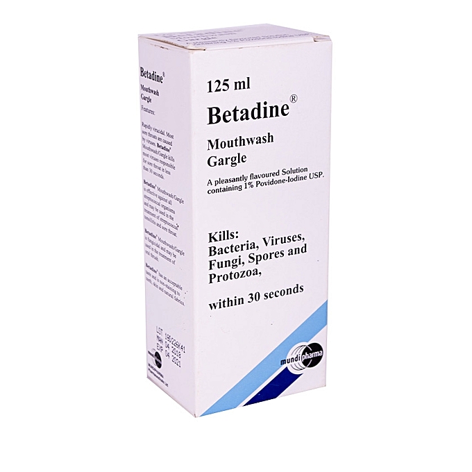 Betadine Betadine Mouthwash Gargle125ml Best Price Online Jumia Kenya