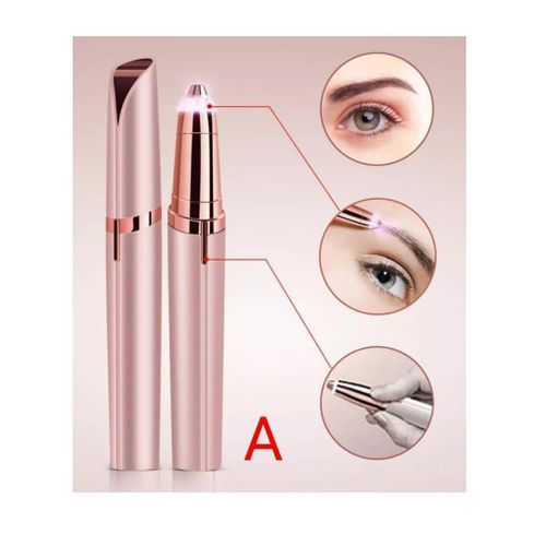 Battery powered Flawless facial hair shaver and eye brow shaper