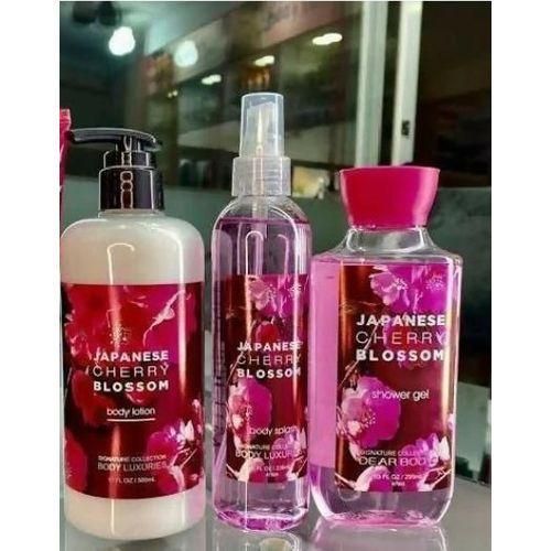 Dear Body Japanese Cherry Blossom Body Lotion Body Splash And Shower Gel