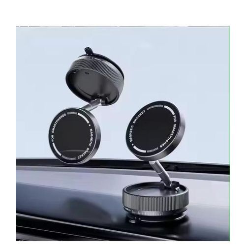 The ultimate Vacuum Magnetic Car Phone Holder K007 Foldable Design 360 Degrees Adjustable