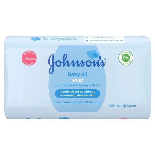 Baby Oil Soap with Baby Oil and Honey Extracts