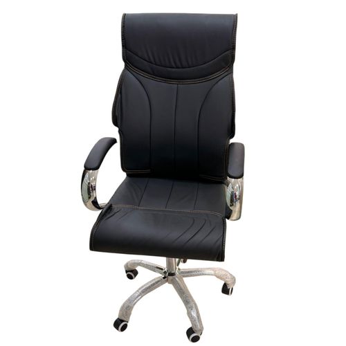 Teleporting Ergonomic Executive Leather Chair High Back, Padded Armrest