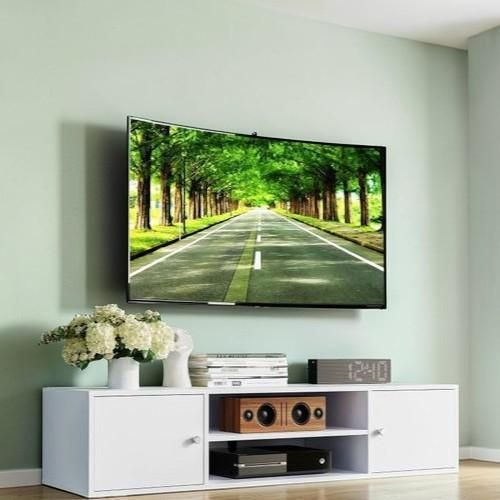6FT WALLNUT Modern Wooden TV Stands
