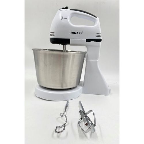 Electric Hand Mixer With BowlWhisk Egg Beater Cake Baking