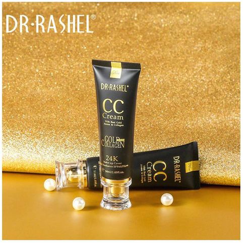 24K CC Cream Gold & Collagen Make Up Cover Gold Radiance SPF60/PA++ - 50ml