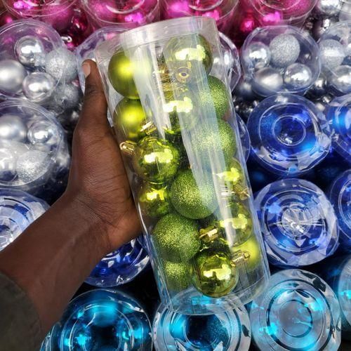 24pcs Christmas balls decor set