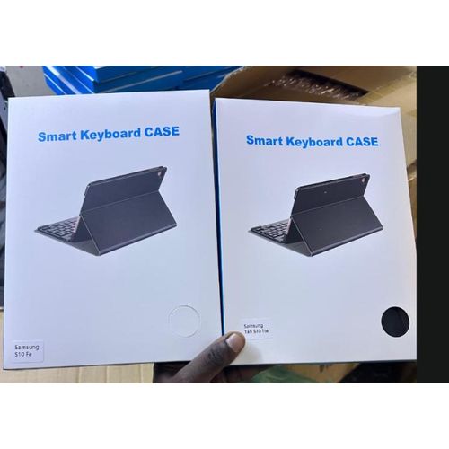 Bluetooth Keyboard Case for Galaxy Tab S10 FE – Detachable Wireless Keyboard with Pencil Holder, Slim Protective Cover (Black)