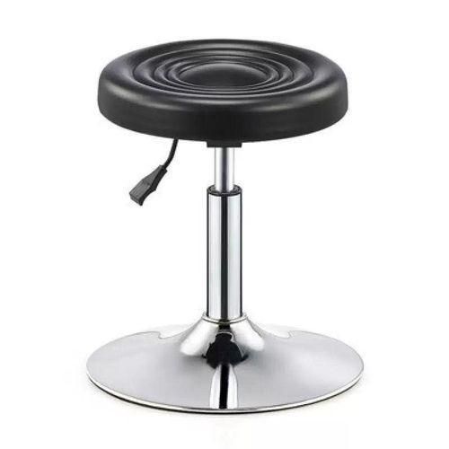 salon stool with flat base hydraulic