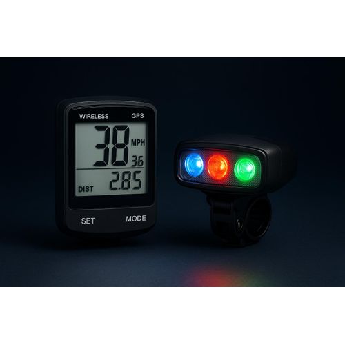 Wireless GPS Bicycle Computer – Digital Speedometer & Odometer for MTB & Ro
