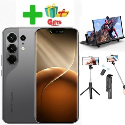 CAMON 50 Pro - 6.67" 256GB ROM + 8GB RAM, 50MP CAMERA (Dual SIM) 5200mAh Battery (12 MONTHS WARRANTY)+Magnifier+Selfie stick