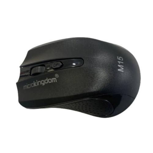 2.4G Wireless Mouse, 1600DPI With DPI Switch, High Quality, Durable, Plug and Play, Easy To Use, Black M15
