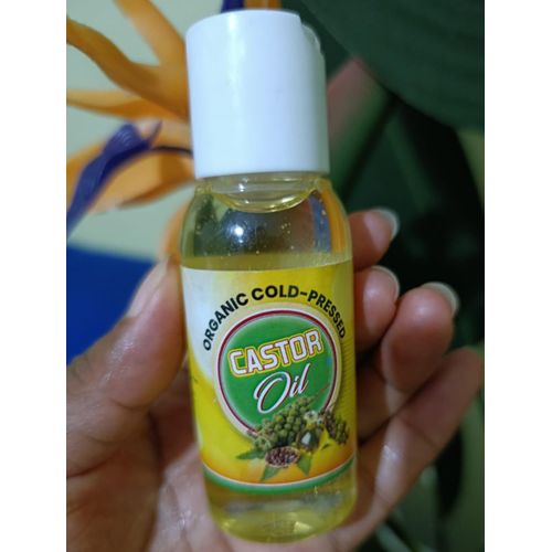 Organic cold pressed castor oil - castor oil ( plastic bottle)