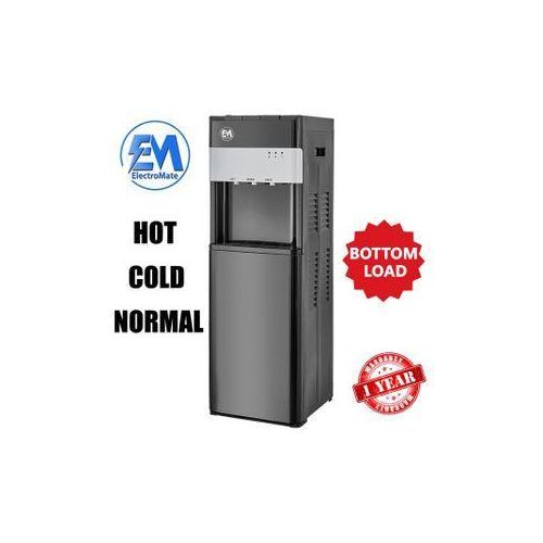 3tap Hot,Normal And Cold Bottom Load Water Dispenser-Blackwith Child loc
