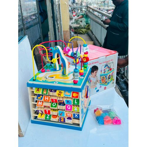 6-in-1 Montessori Wooden Preschool Learning Toy – For Ages 3+ Years