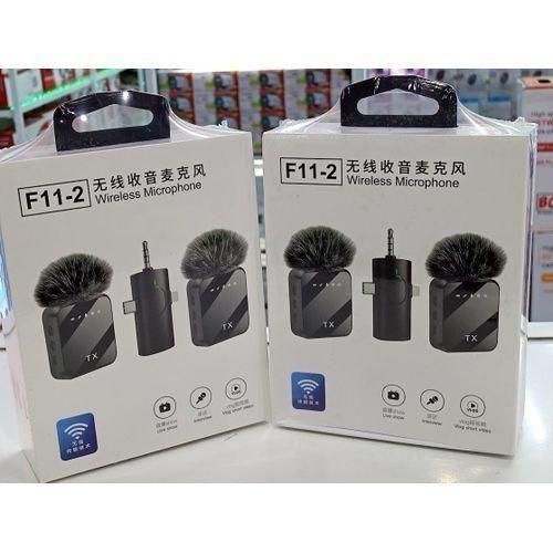 F11-2 Wireless Microphone for Content Creation, Interviews, and Audio Capture