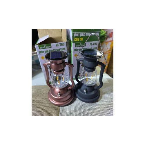 T93 solar and hand cracked rechargeable lamp