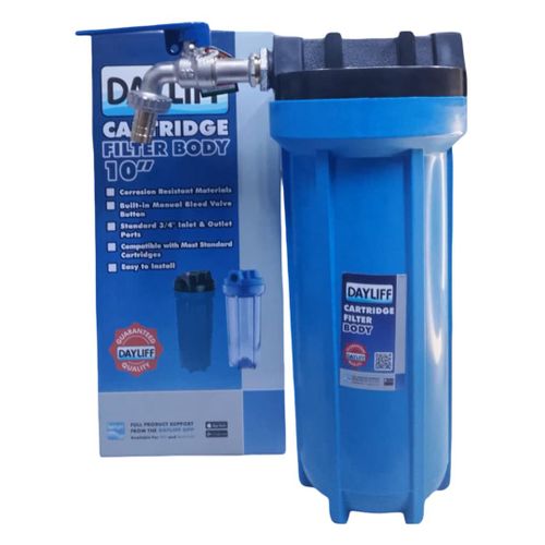 10 OUTDOOR WASHING MACHINE BLUE SEDIMENT FILTER BODY COMES WITH FREE 10 CARTRIDGE LIRLEE TAP THREAD TAPE 2 GI REDUCING SOCKETS