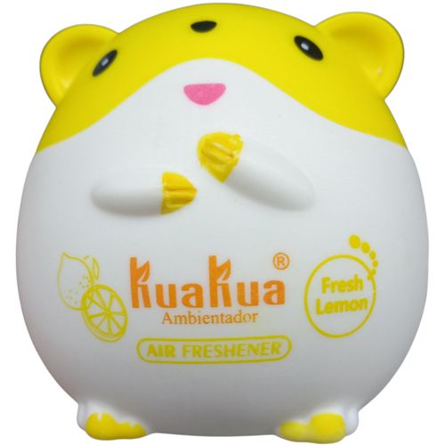 235g FRESH LEMON AIR FRESHENER Cute Mouse Room Deodorizer Yellow