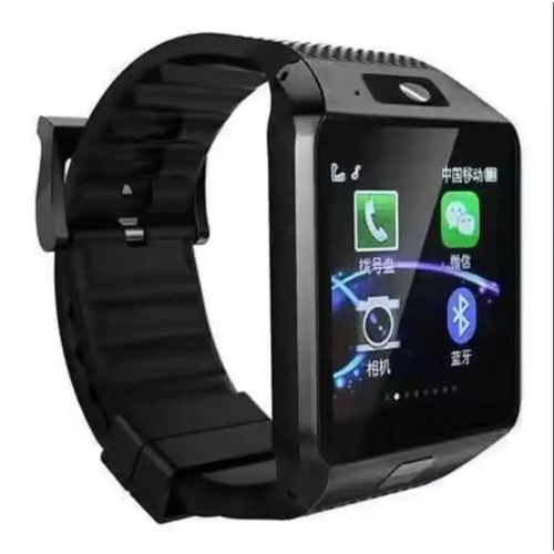 DZ09 Bluetooth Watch – SIM, Steps, Sleep – Black