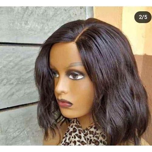 Closure short straight wig