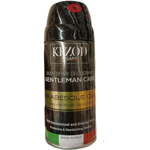 Body Spray Deodorant GENTLEMAN CARE ARABESQUE OUD SANDALWOOD ORIENTAL jm